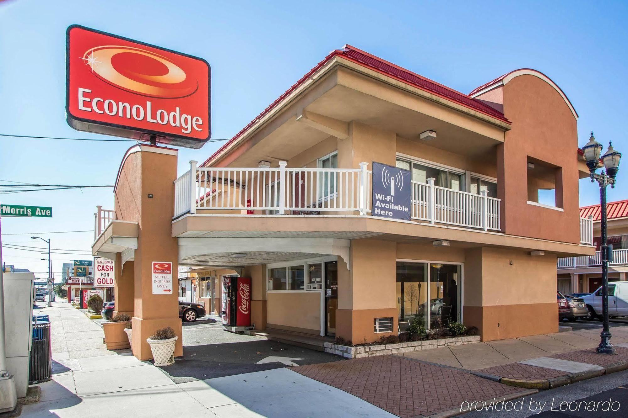 Econo Lodge Beach And Boardwalk Atlantic City Exterior foto