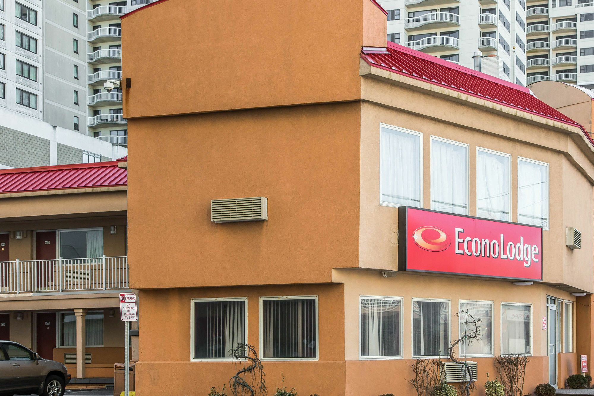 Econo Lodge Beach And Boardwalk Atlantic City Exterior foto